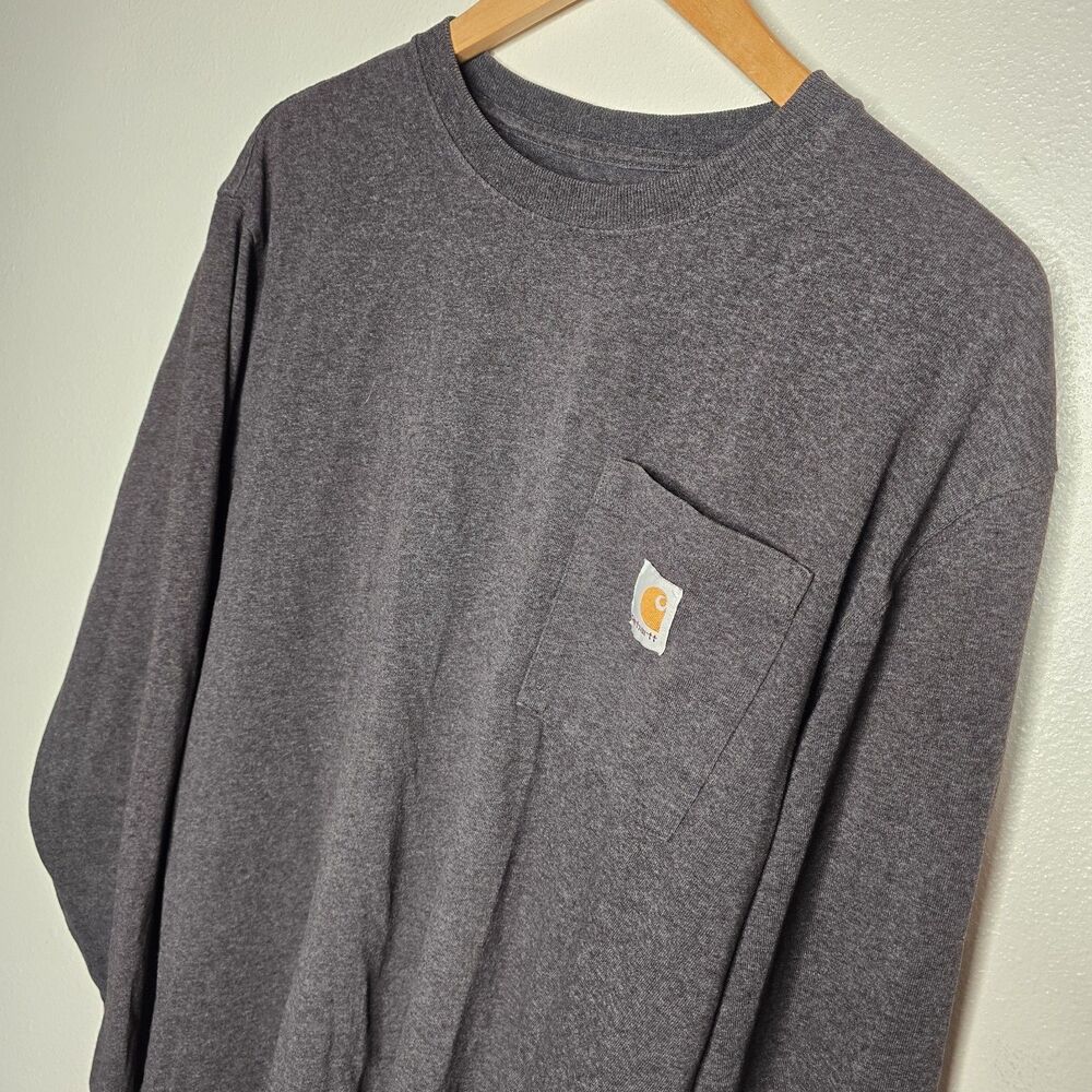 Carhartt Men's Medium Long Sleeve Pocket Tee Shirt
